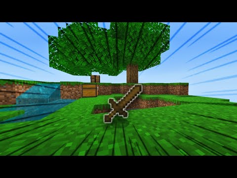 Jugando SKYWARS Con Una Espada De Madera Cubecraft || Minecraft Pe !!