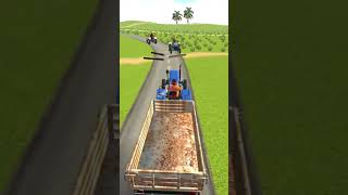 Sonalika tractor stunt Indian tractor driving 3D #ytshorts #shorts #viralvideo #trendingshorts