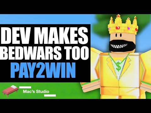 Developer Makes ROBLOX BEDWARS P2W, He Lives To Regret it...