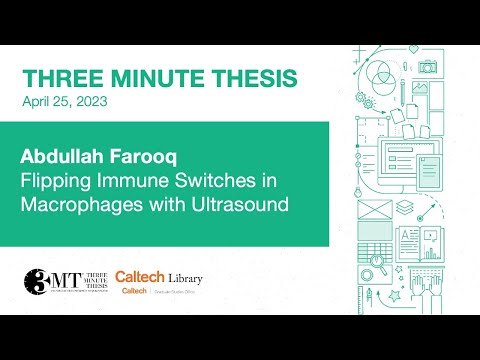 Abdullah Farooq - Three Minute Thesis - 4/25/2023