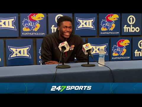 Flory Bidunga reflects on his unofficial KU debut, looks ahead to Washburn