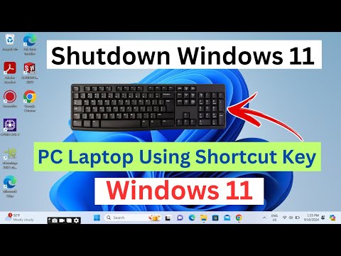 Shutdown Windows 11 with Shortcut keys || Shutdown Laptop with keyboard ..