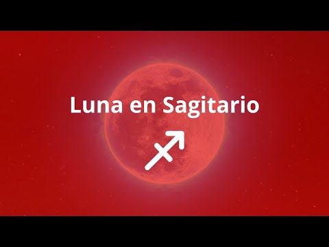 Luna en Sagitario ♐