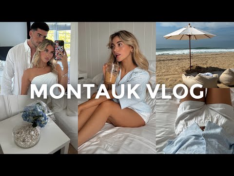 MONTAUK VLOG: mini getaway with my boyfriend *PART 1*☁️🫐