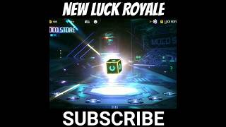 FREE FIRE NEW LUCK ROYALE VIDEO#freefire #luckroyale #shorts