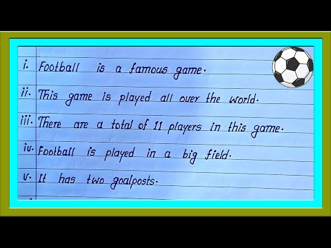 Simple 10 Points English Essay on Football ⚽ | Easy and Short 10 Lines English Essay on Football