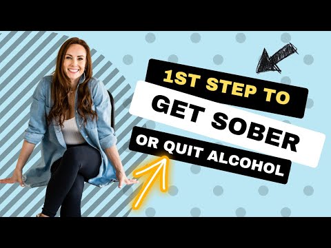 1st Step To Get Sober or Shift Your Relationship With Alcohol Is...