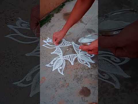 #shortsvideo#rangoli#margalikolam#dailykolam#beginners#easymuggulu#lakshmi's kolam