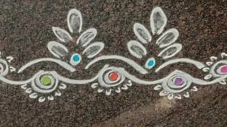 border rangoli /border rangoli designs/simple daily border designs /easy border kolam/border muggulu