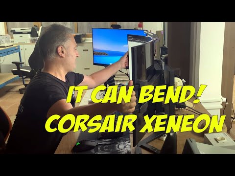 Corsair Xeneon Monitor Review & Almost Finished Lab Tour