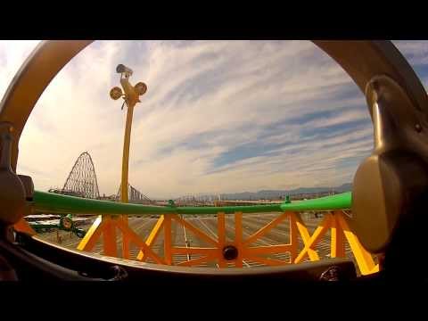 Ultra Twister POV - Crazy Japanese Coaster! Nagashima Spa Land (ナガシマスパーランド), Japan