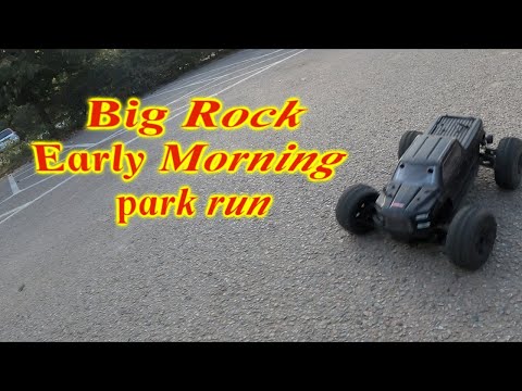 Arrma Big Rock 3s Early Morning run