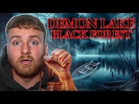 Our Night At Demon Lake In The Black Forest | Encountered A Hooded Man While On The Boat In DARKNESS