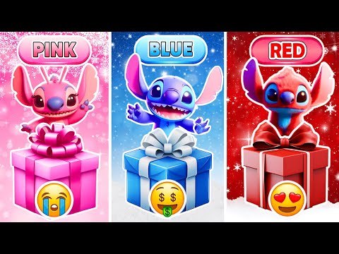 Choose Your Gift...! 🎁 Pink, Blue or Red 🩷💙❤️ How Lucky Are You? 😱