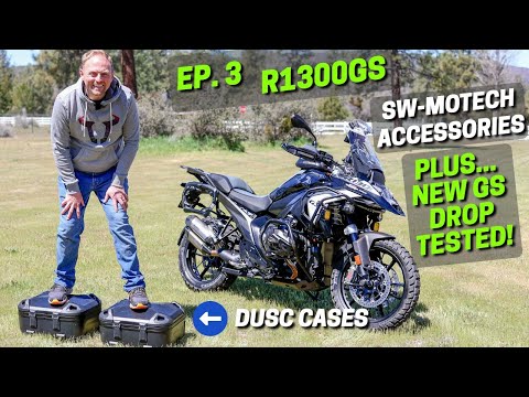 BMW R1300GS | SW-MOTECH DUSC Luggage & Accessories | PLUS Drop Test! (EP.3)