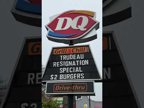 Burgers at $2: Canada's Dairy Queen celebrates Justin Trudeau's resignation with special offer