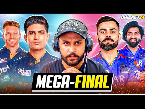 THE MOST EPIC FINAL 🔥 IPL 2025 🏆 RCB vs GT - Cricket 24