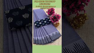 Chettinad Cotton Sarees 💜 .......