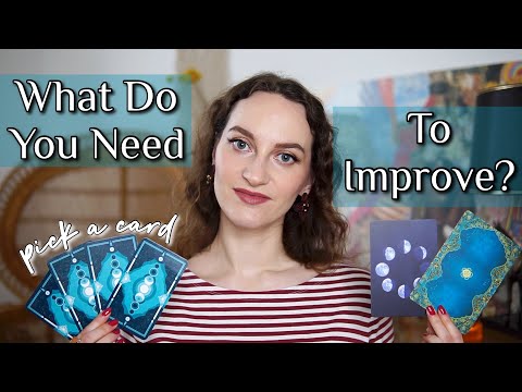 What Do You Need To IMPROVE? 🔮 PICK A CARD 🔮