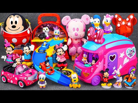 Satisfying with Unboxing Disney Mickey Mouse Fly 'n Slide Clubhouse Playset | Review Toys ASMR