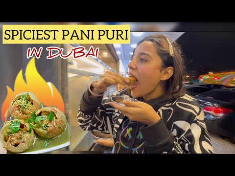 Eating SPICIEST Pani Puri 🤯 | Amna LOST HER NEW PHONE😥