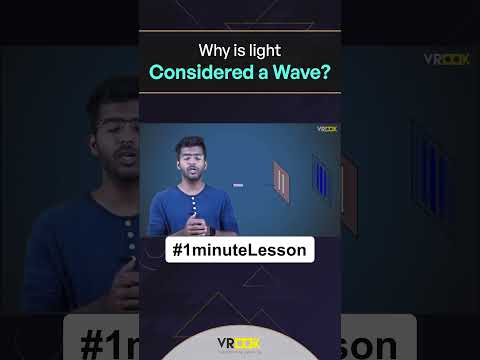 Why is light considered a Wave?  #physics #iitjee  #iitphysics