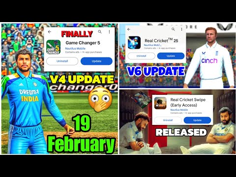 🤩Game Changer 5 V4 Update 19 February? | RC Swipe Update Released | RC25 Update | DC25 New Update 🔥