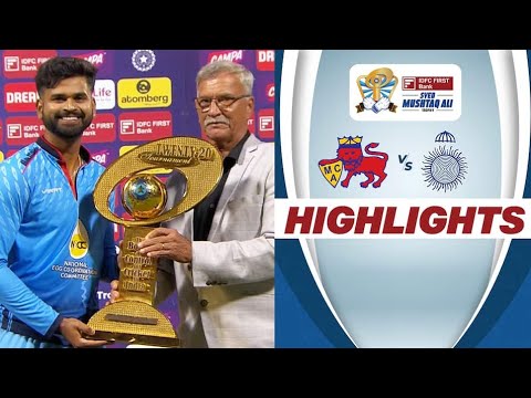 SMAT 2024 Final, Mumbai vs Madhya Pradesh: Match Highlights