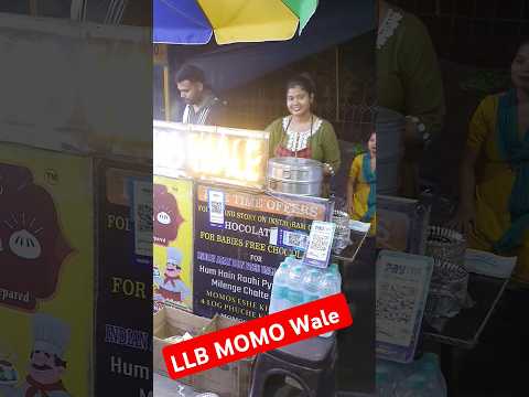 LLB MOMO Wale | Taste mein Best | viral momo wale in Kavinagar Ghaziabad | Swad Se Bharpur #shorts