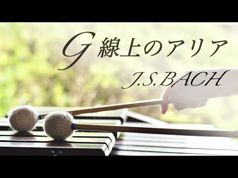 マリンバの響きに包まれる｜癒しのクラシック｜G線上のアリア  J.S.Bach｜Air on the G String｜ヒーリングミュージック｜marimba