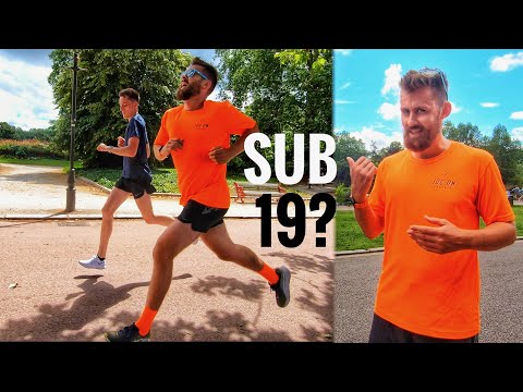 Chasing a SUB 19 5K in Battersea Park, London