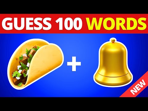 Guess 100 Words By Emojis: Zeey Emojis Quiz