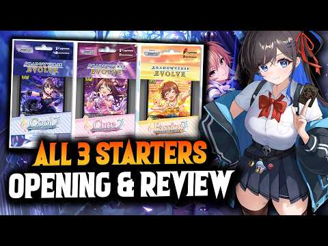 How good are the Idolmaster Starter Decks? Opening and Review | Shadowverse Evolve