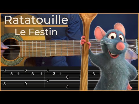 Ratatouille - Le Festin (Simple Guitar Tab)