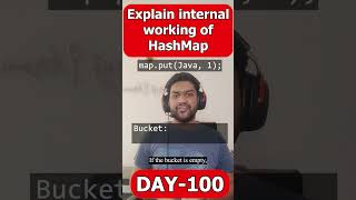 Explain internal working of a HashMap? #java #interview #interviewtips