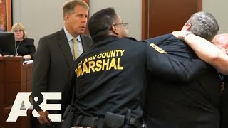 Court Cam: Man on Parole FLIPS OUT After Child Custody Verdict | A&E