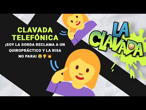 Clavada Telefónica: ¡Soy La Sorda Reclama a un Quiropráctico y la Risa No Para! 😂🦻💥 | Enrique Santos