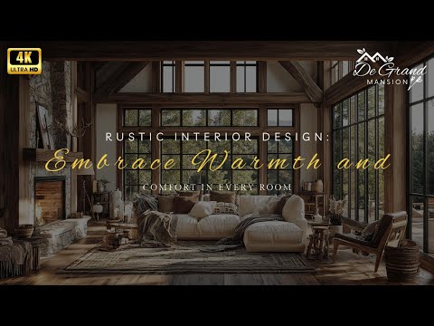 Rustic Interior Design: Embrace Warmth and Comfort in Every Room