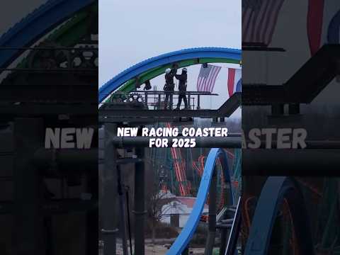 New Racing Coaster Coming #walibi #themepark #coaster #rollercoaster #racing #thrillride #amusement