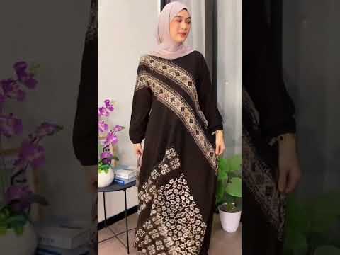 BISA COD Gamis Cantik Twill Ori Busui Adem Order WA 089665538102 #gamistwill #tkw #dress #shots #ukm