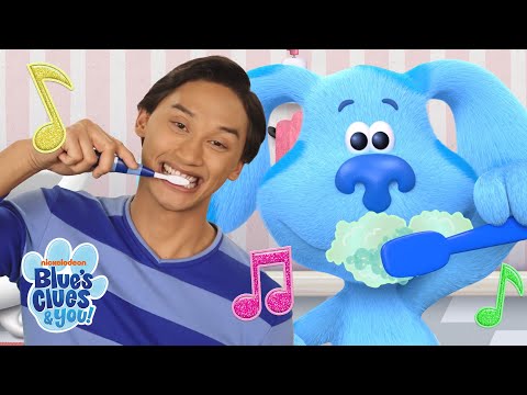 Sing the Morning Routine Song w/ Josh & Blue! 🎶 | Blue's Clues & You!