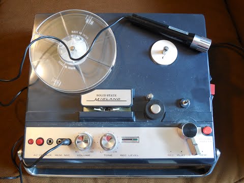 Midland 12-320 Solid State Reel to Reel Recorder