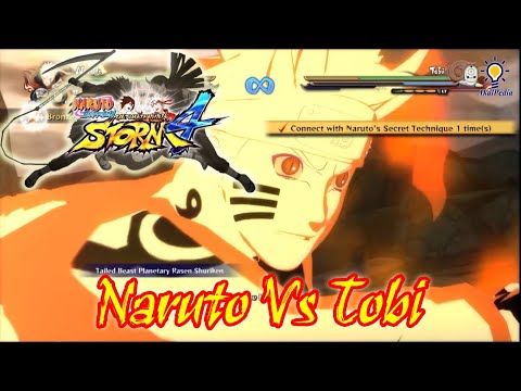 #02 Naruto Uzumaki Vs Tobi - Gameplay NARUTO SHIPPUDEN Ultimate Ninja STORM 4 #PCGameplay #naruto