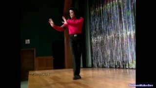 Michael Jackson teaches Oprah Winfrey Moonwalk 1993 HD