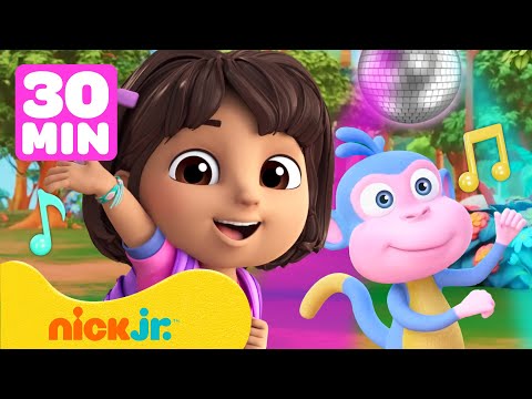 Doras Tanzparty! mit Boots #2👯‍♂️ 30 Minuten Tanzkompilation | Dora & Freunde | Nick Jr. Deutschland