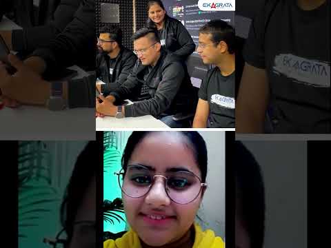 A Call with CA Foundation Topper!!! #ekagrataca