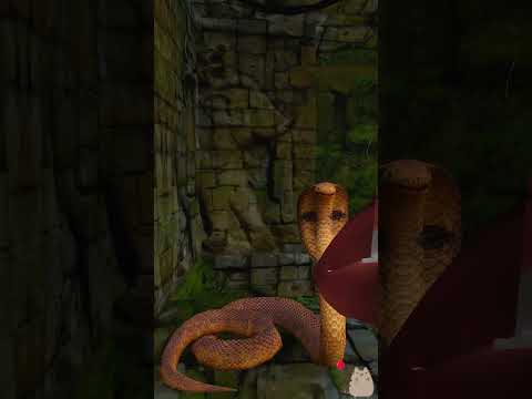 Self-aware Lara Croft FIGHTS a SNAKE in Tomb Raider 3