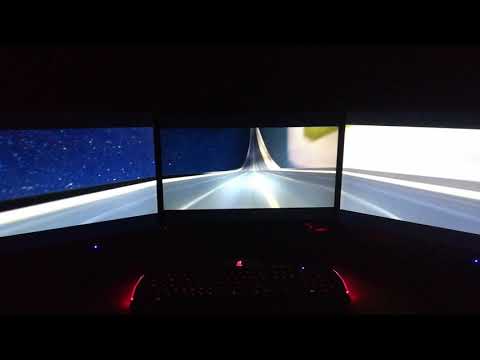 Trackmania United Forever Red Island D5 gold (triple screen})