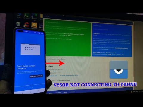 Vysor Not Connecting To Phone | Vysor Android To Pc Not Working