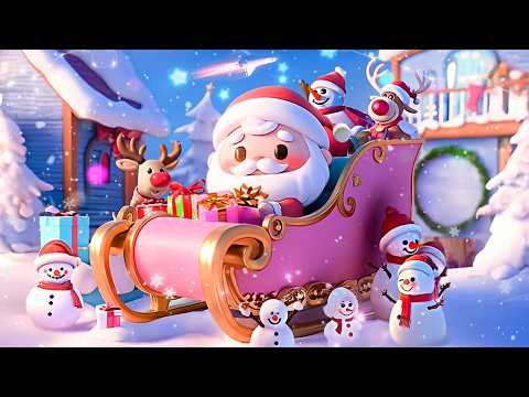 Beautiful Snowy Christmas Ambience for Sleeping ❄️ Fall Asleep In Minutes 💗 Enjoy Nighttime Rest